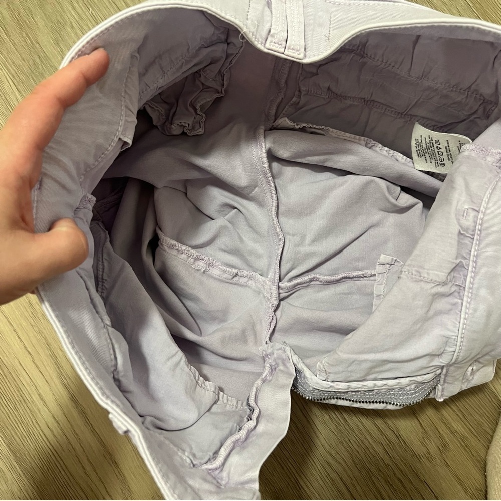 Anthropologie Women’s Lavender Chino Shorts Size 27 - Picture 10 of 10